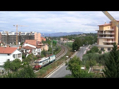 E.655.530 con E.464.374 a Monterotondo - E.655.530 with E.464.374 in Monterotondo