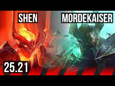 SHEN vs MORDEKAISER (TOP) | EUW Grandmaster | 25.21