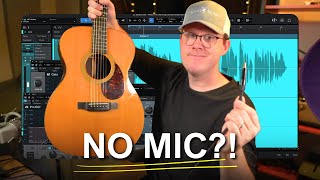 How to EQ Your DI Acoustic Guitar to Sound Like a Microphone