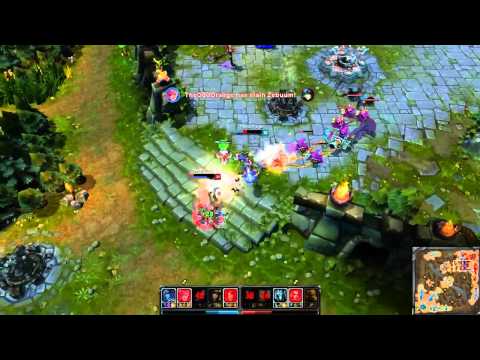 Doublelift Vayne mechanics(with Aphromoo Nami), NA LOL Highlight.mp41.mp4