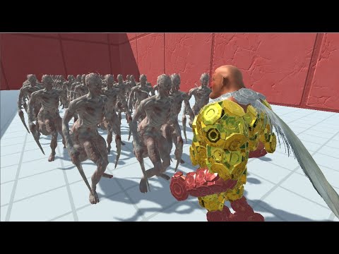 SAITAMA VS UNIT ARMY - Animal Revolt Battle Simulator