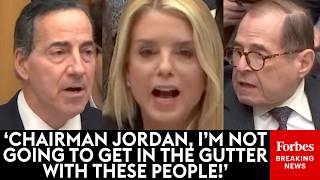 ABSOLUTE PANDEMONIUM: Pam Bondi Explodes On Jerry Nadler, Jamie Raskin In Shocking Hearing Clash