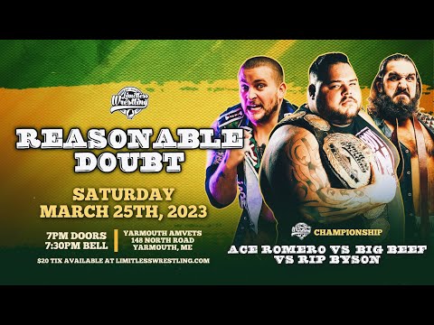 (Limitless Wrestling's Reasonable Doubt) (LIVE with BIG CAT)