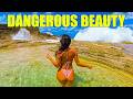Blue Holes Caves Bikinis Big Waves At The Queen S Bath