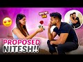 I PROPOSE NITESH FOR THE FIRST TIME ️ MUSKAN DIARIES