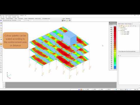 ConSteel 10 - Reinforcement calculation for concrete slabs acc. to EuroCode 2