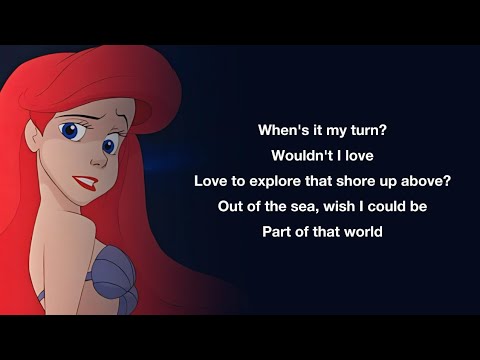 Jodi Benson - Part of Your World - Lyrics (The Little Mermaid)