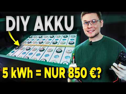Solar-Akku einfach selber bauen in 7 Schritten! (Günstig, skalierbar & sicher!)