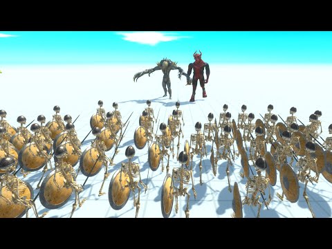 50x Weakest units vs boss & miniboss animal revolt battle simulator