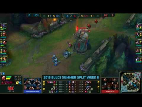 2016 07 21 EU LCS   G2 vs UOL Game 2