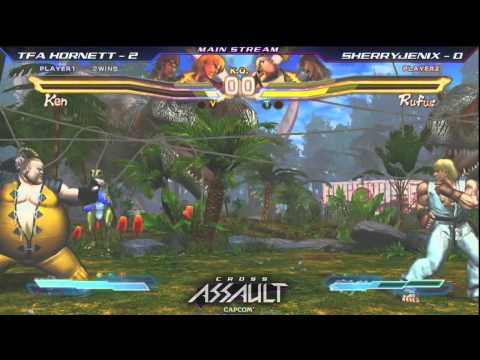 SherryJenix vs TFA Hornett - Cross Assault - Day 4 Elimination Match - Street Fighter X Tekken