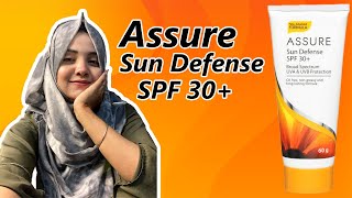 Assure Sun Defense SPF 30+ | Best Moisturizer With SPF