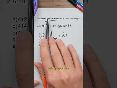 Bora de Progressão Aritmética? #Matemática #enem #concursos #educação #professor