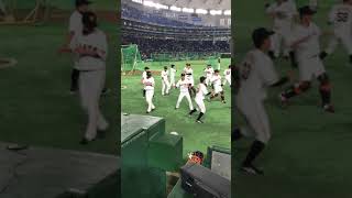 巨人 ウォーミングアップ 2018/5/10