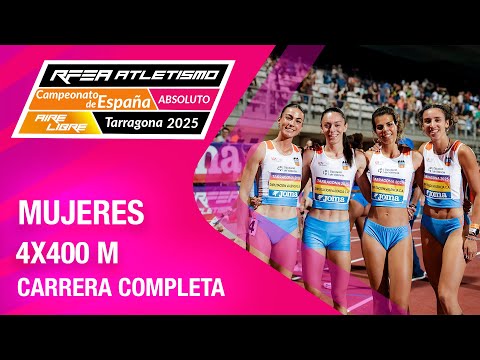 Final 4x400m M - Campeonato de España absoluto de atletismo Tarragona2025 - Diputación Valencia C.A.