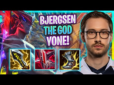 BJERGSEN IS A GOD WITH YONE! | 100T Bjergsen Plays Yone Mid vs Vladimir! | Preseason 2023