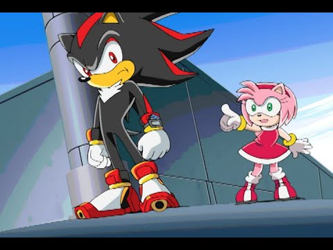 Sonic X - Amy mistakes Shadow for Sonic the Hedgehog