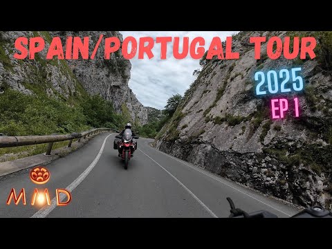 Spain/Portugal 2025 tour on a BMW 1250 GSA and Triumph Tiger 900