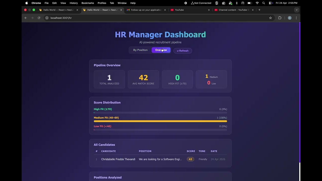 DevFolio - AI Recruiter and Analyzer