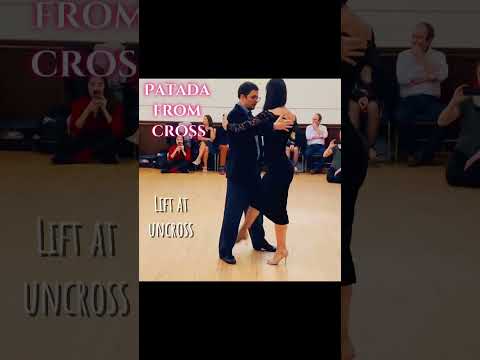 Patada class given by Bruno V Abeele @tanguitoacademy & Paula Duarte @pauladuartetango