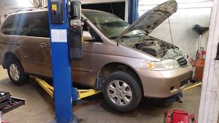 Front Active Motor Mount Replacement Common Failure on Honda Odyssey