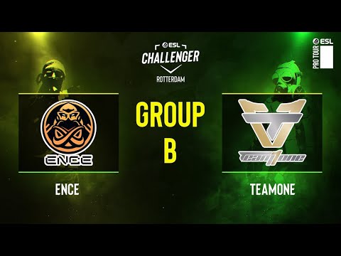 ENCE vs. TeamOne - Map 1 [Dust2] - ESL Challenger Rotterdam 2022 - Group B