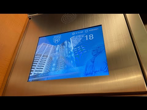 Beautiful Custom Otis Traction High Rise Elevators @ The Gonda Building-Mayo Clinic in Rochester, MN