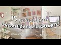 HOW TO ORGANIZE YOUR ROOM 15 ORGANIZATION TIPS For Your ROOM Cleaning Tidying