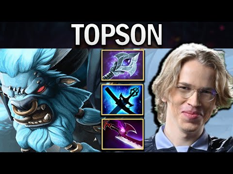 Spirit Breaker Dota 2 Gameplay Topson with Insane Build - TI12