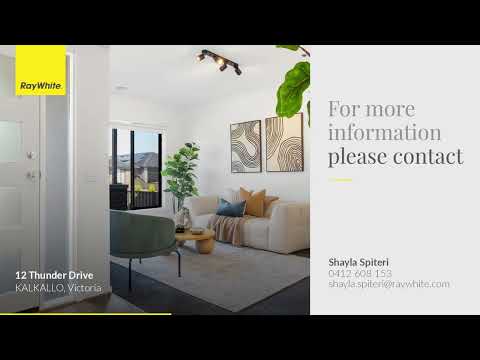 12 Thunder Drive, Kalkallo, VIC 3064, 4 침실, 2 욕실, House