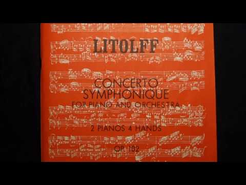 Litolff: Scherzo from Concerto Symphonique #4 (+ score)