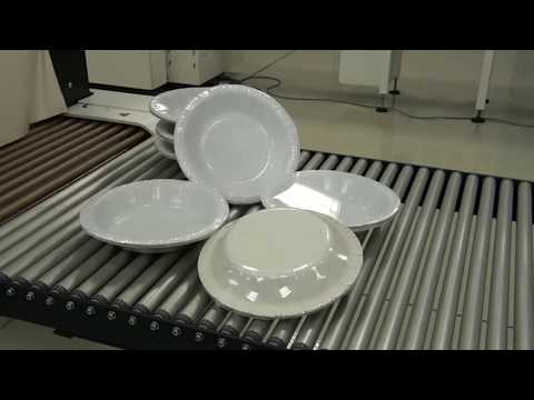 Paper plate shrink packaging