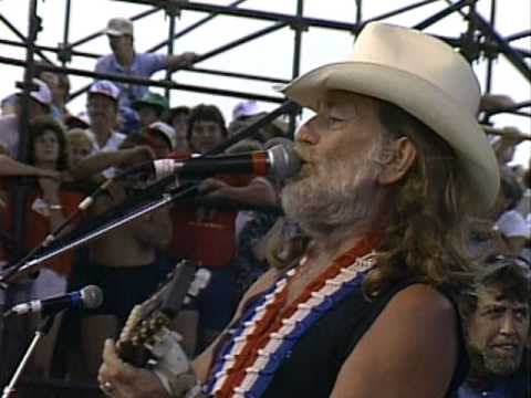 Willie Nelson - Whiskey River (Live at Farm Aid 1986)