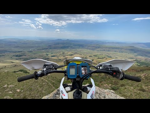 Hard Enduro Training on Husqvarna TE 250 in the Drakensburg Mountains