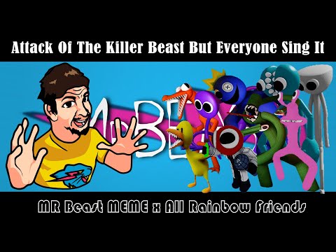 MrBeast Memes Vs NuSky  Attack of the Killer Beast Original Vs FNF 