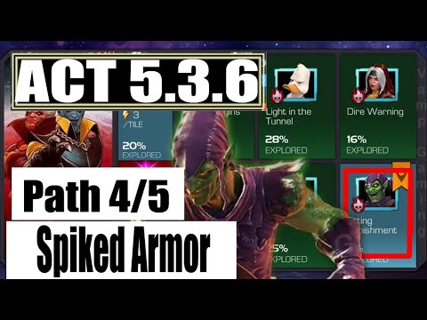 Act 5.3.6 Path 4/5 (Spiked Armor) - Marvel Contest of Champions