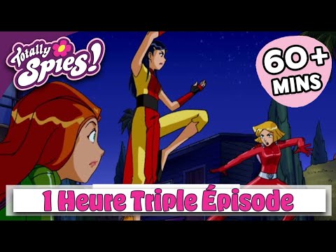 Danger à Hollywood | Totally Spies ! Français 🇫🇷 Saison 3 Épisodes 6-8 | 1 Heure Triple Épisode