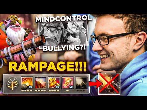 Miracle 200 IQ Sniper Build - EPIC RAMPAGE !! Dota 2