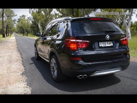 2015 BMW X3 xDrive30d 0-100km/h & engine sound