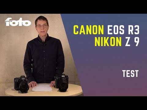Canon EOS R3 und Nikon Z 9 im Test