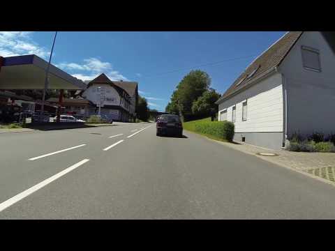 Die L415 zwischen Oberndorf am Neckar und Lindenhof. Video 1v.2