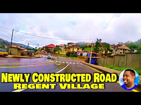 Newly Constructed Road - Regent Village - 🇸🇱 🌍 Roadtrip 2021 - Explore With Triple-A