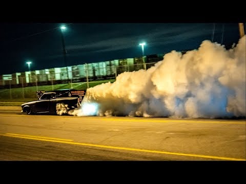 STREET RACE: 4000hp Blown Hemi Studebaker vs Nitrous Camaro