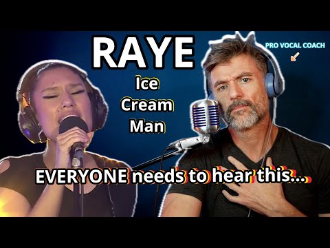 PRO VOCAL COACH REACTS: Raye-‘Ice Cream Man’ FIRST LISTEN