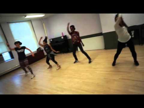 BLACKGOLD Dancehall Class - Vybz Kartel "Chain" Sept 2015 NYC