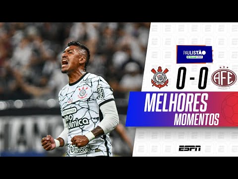 NA VOLTA DE PAULINHO, CORINTHIANS ESTREIA NO PAULISTÃO 2022 COM EMPATE | MELHORES MOMENTOS