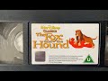 Closing To The Fox The Hound 1995