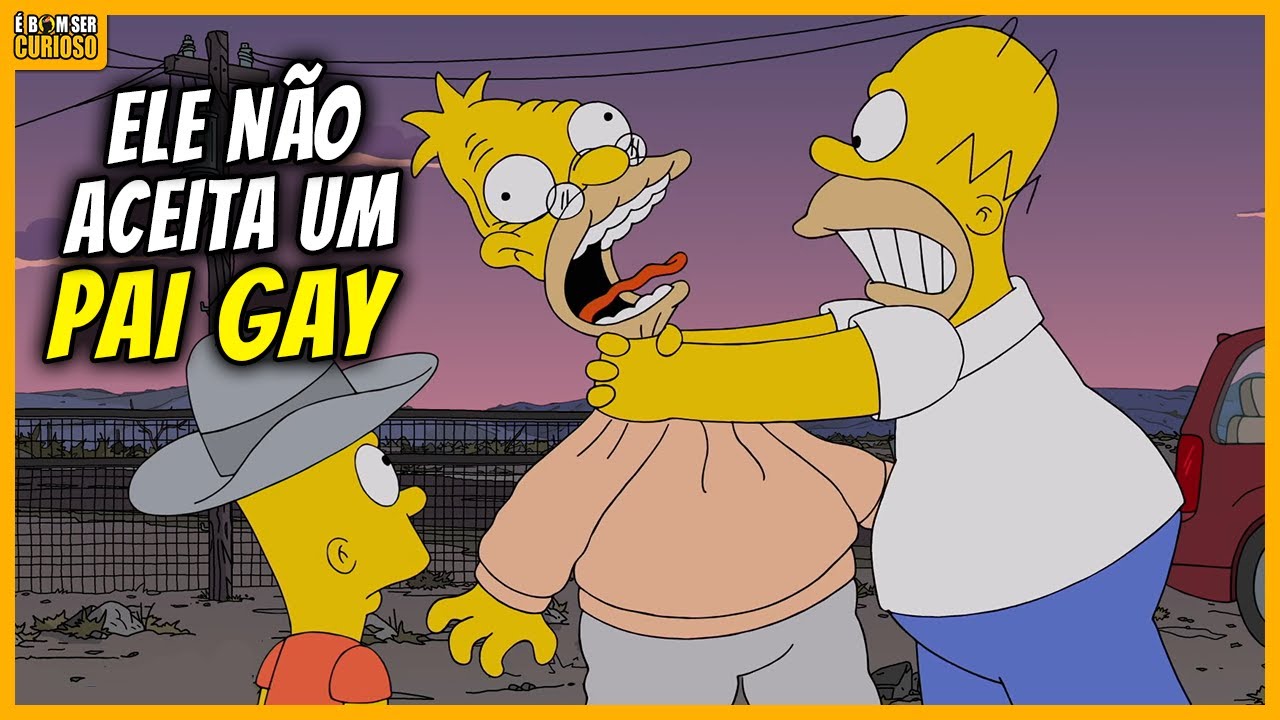 E O VOVÔ SIMPSON É GAY - Os Simpsons
