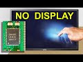 LED TV Screen Has No Picture Light But Backlight Are OK LSC320AN10 H03 32 Panel Repair SM4186