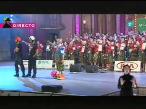 MURGA LOS SERENQUENQUENES 2013 - UN MUNDO DE DIBUJOS ANIMADOS - DESPEDIDA